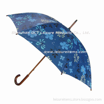Wooden Straight Umbrella (OCT-YL027)